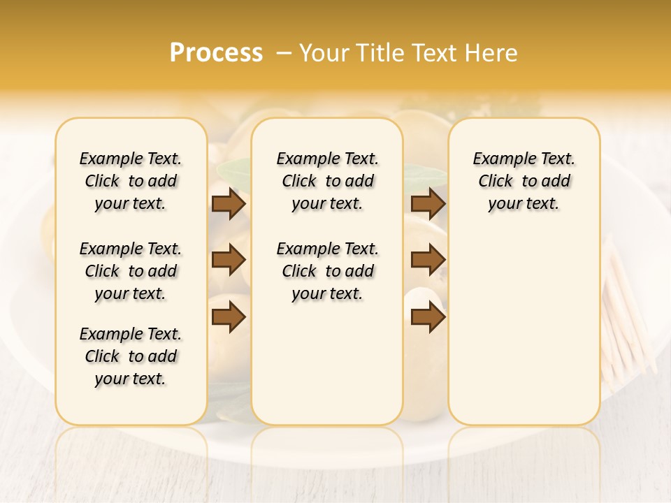 Condiment Cook Branch PowerPoint Template