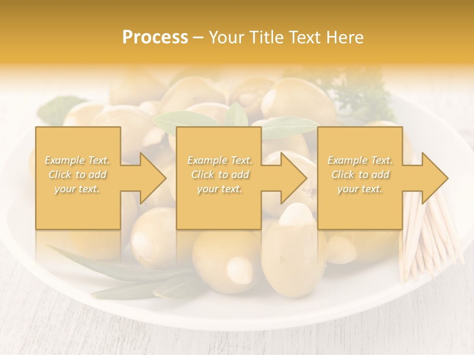 Condiment Cook Branch PowerPoint Template