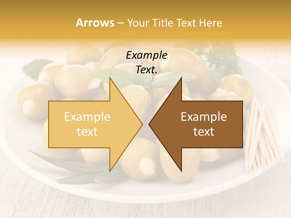 Condiment Cook Branch PowerPoint Template