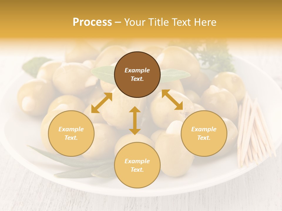Condiment Cook Branch PowerPoint Template