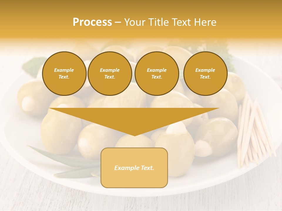 Condiment Cook Branch PowerPoint Template