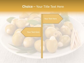 Condiment Cook Branch PowerPoint Template