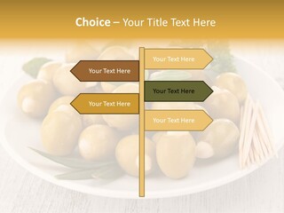 Condiment Cook Branch PowerPoint Template