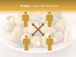 Condiment Cook Branch PowerPoint Template