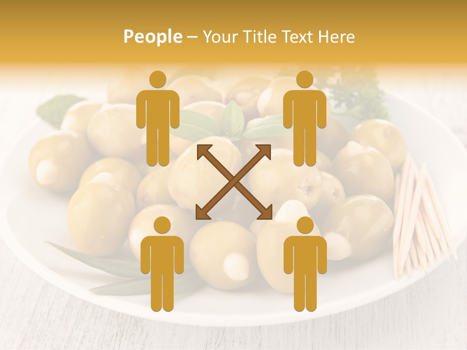 Condiment Cook Branch PowerPoint Template