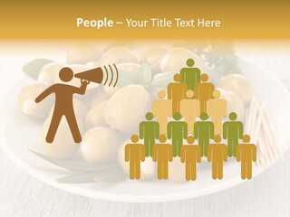 Condiment Cook Branch PowerPoint Template