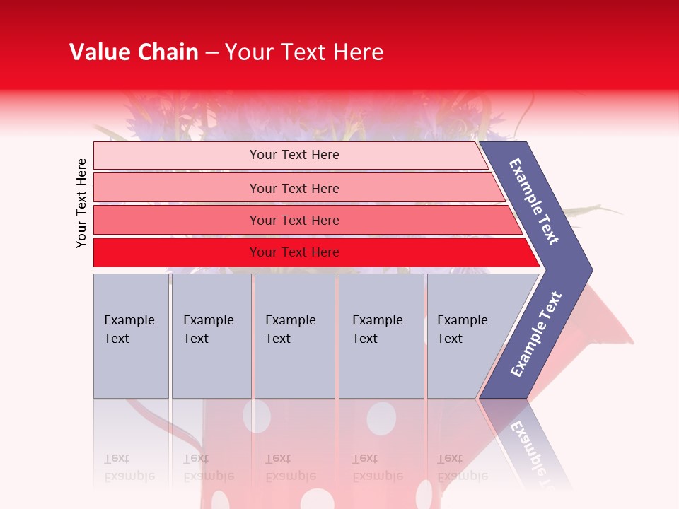 White Background Corn PowerPoint Template