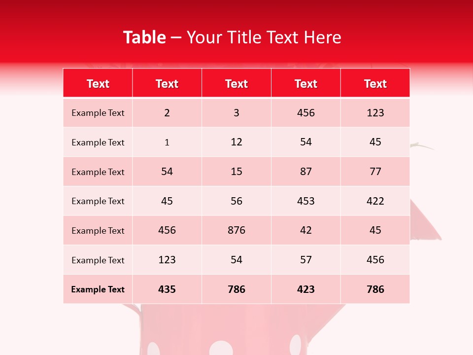 White Background Corn PowerPoint Template