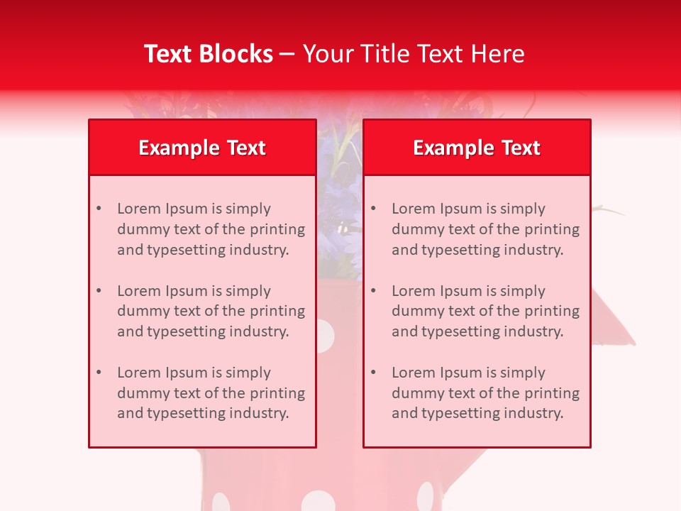 White Background Corn PowerPoint Template