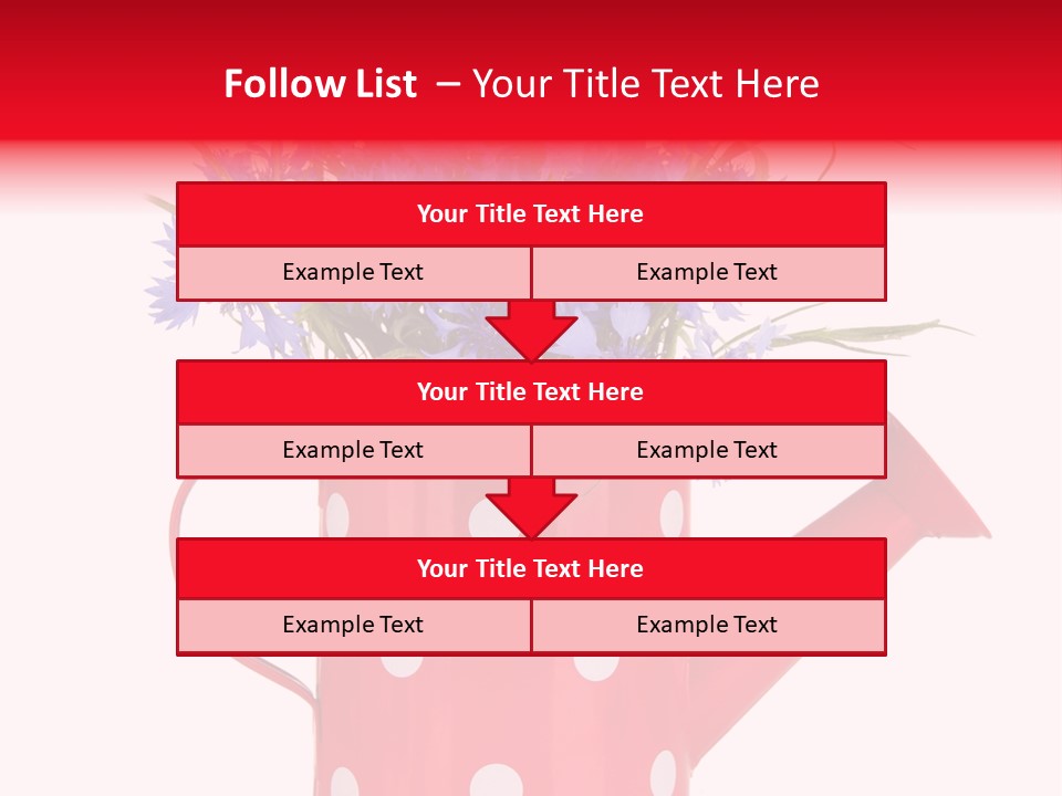 White Background Corn PowerPoint Template