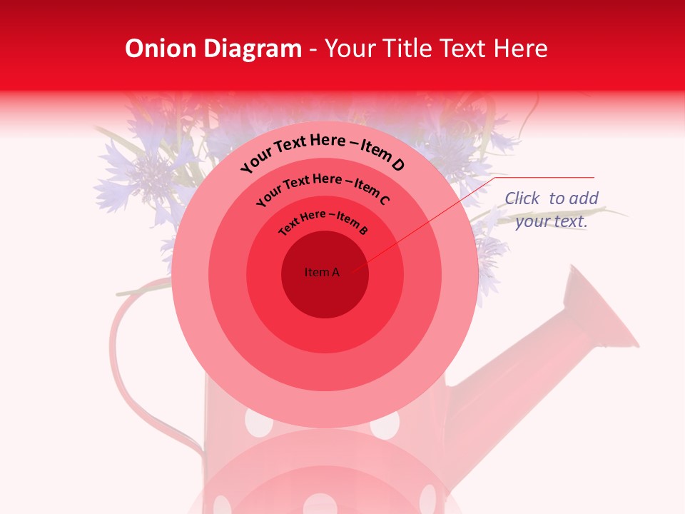 White Background Corn PowerPoint Template