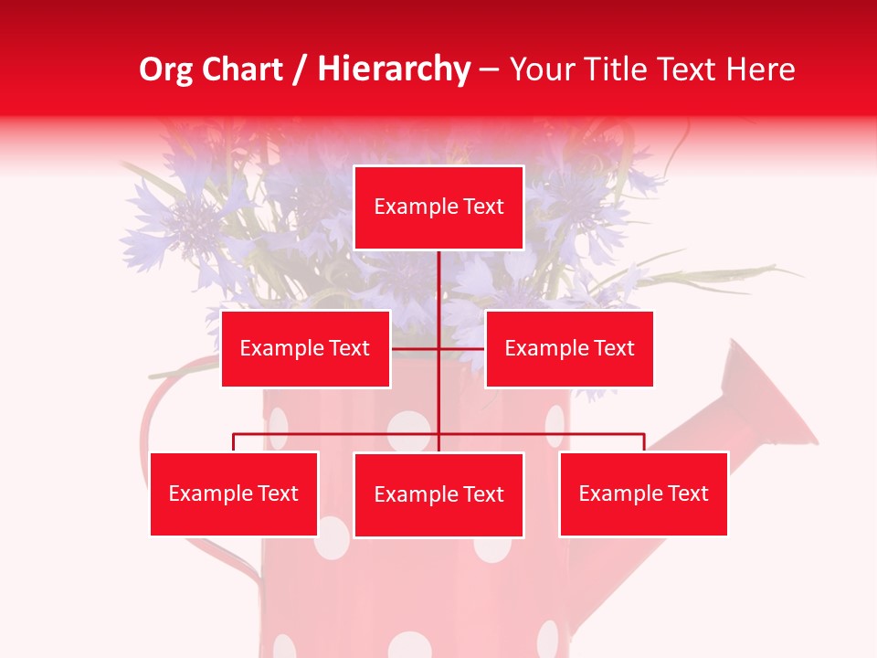 White Background Corn PowerPoint Template