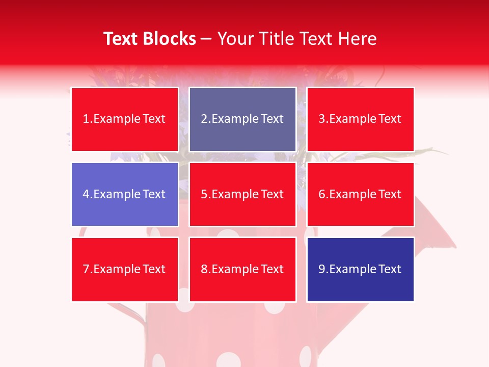 White Background Corn PowerPoint Template