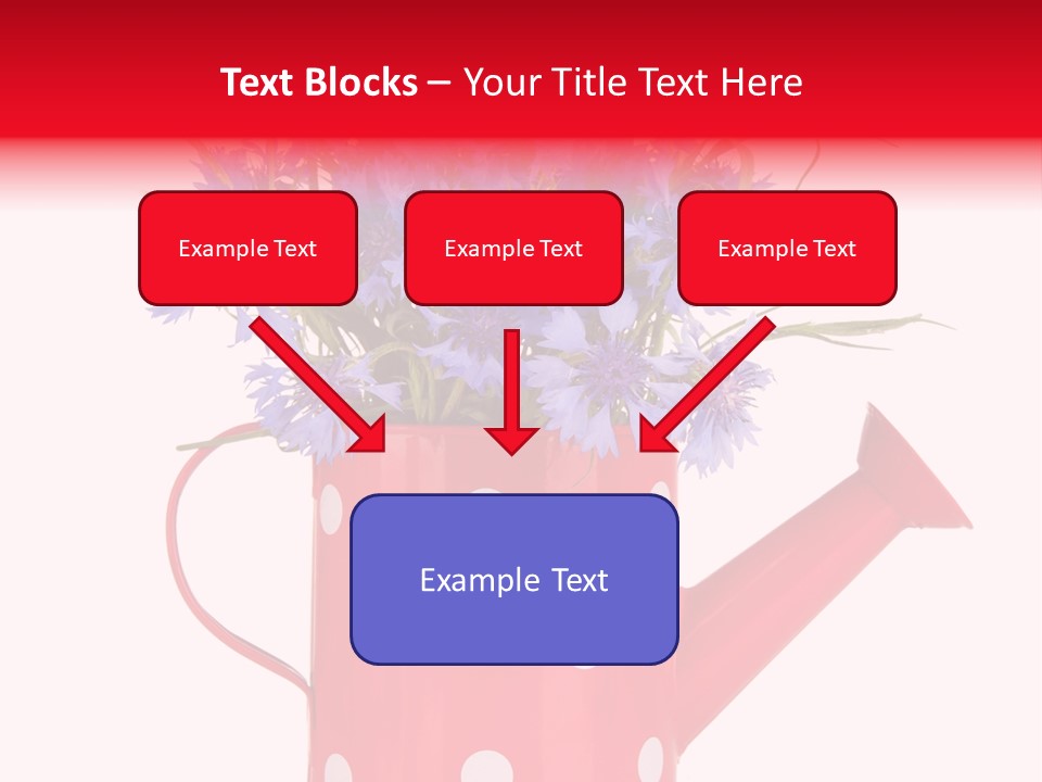 White Background Corn PowerPoint Template