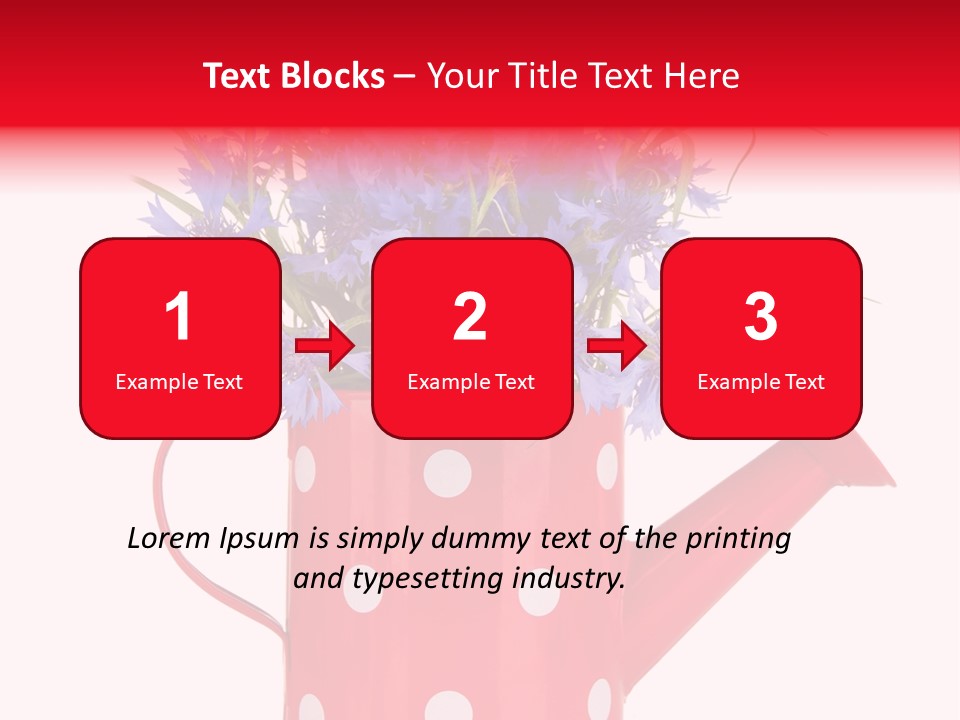 White Background Corn PowerPoint Template