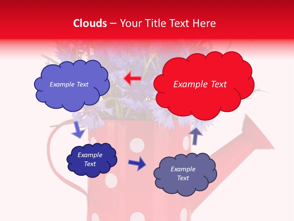 White Background Corn PowerPoint Template