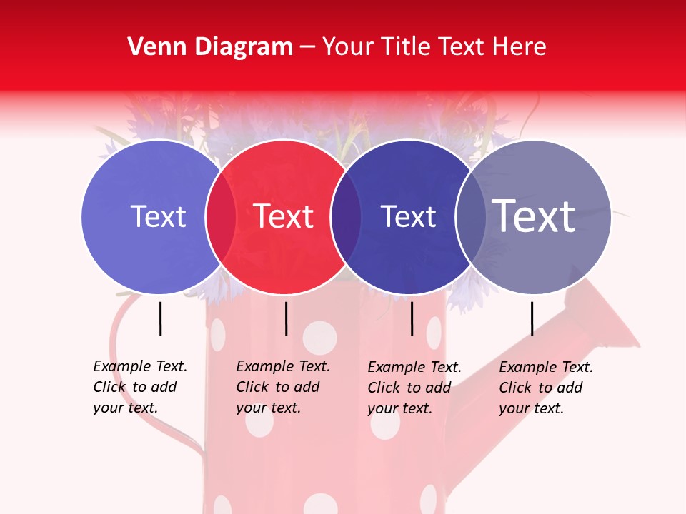 White Background Corn PowerPoint Template