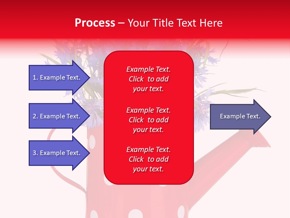 White Background Corn PowerPoint Template