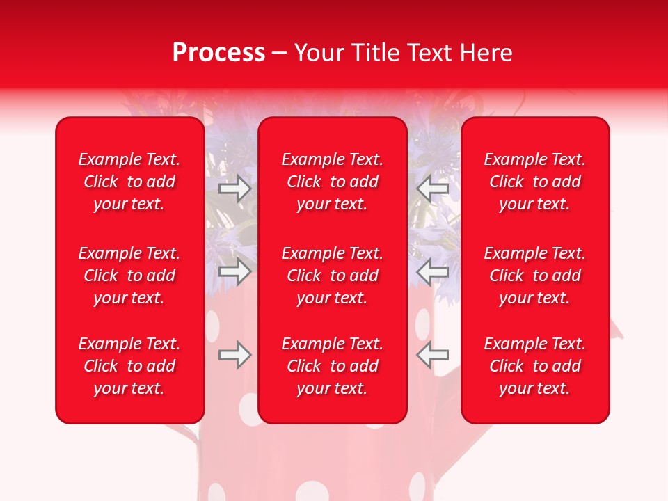 White Background Corn PowerPoint Template