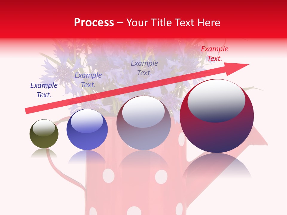 White Background Corn PowerPoint Template