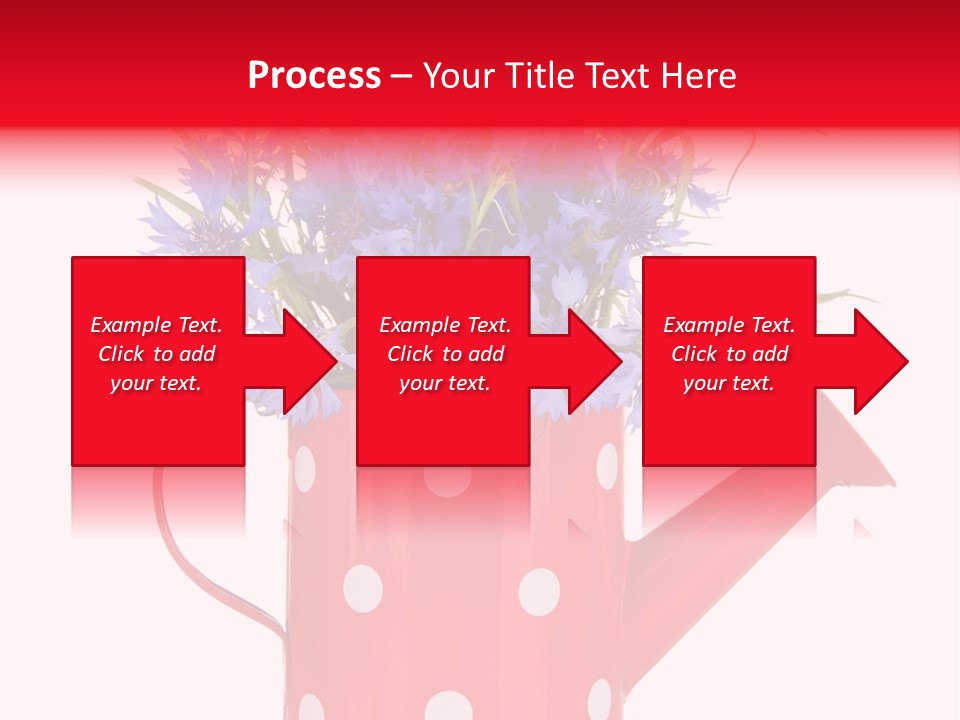 White Background Corn PowerPoint Template