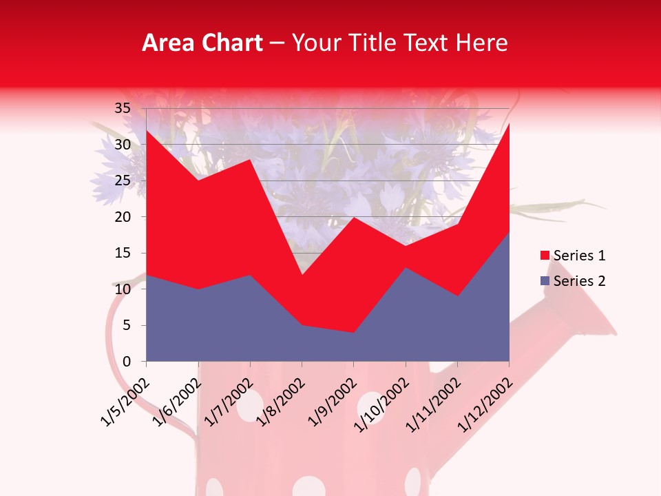 White Background Corn PowerPoint Template