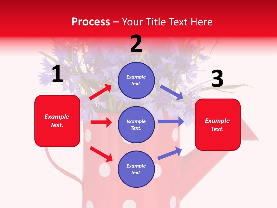 White Background Corn PowerPoint Template