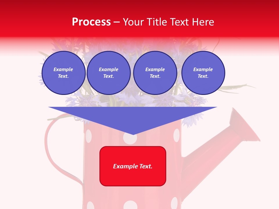 White Background Corn PowerPoint Template