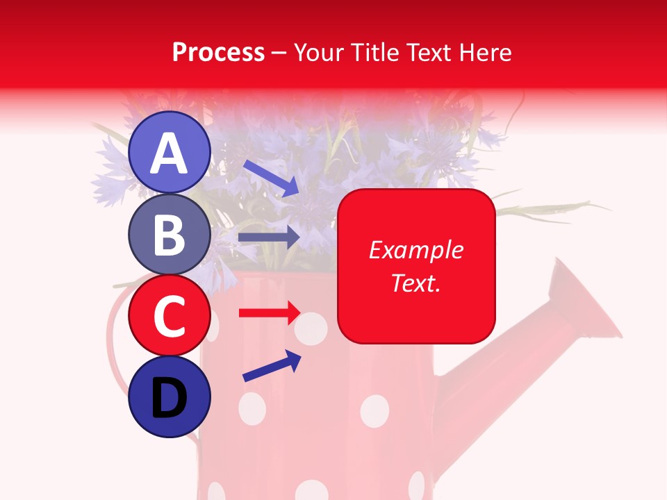 White Background Corn PowerPoint Template