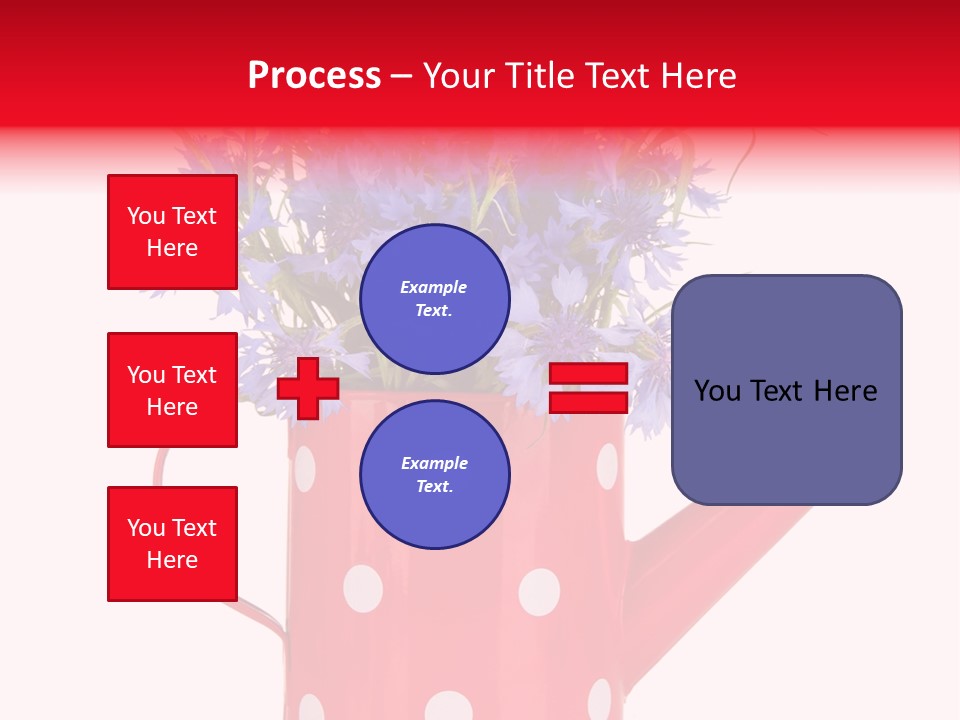 White Background Corn PowerPoint Template