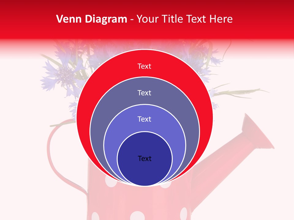 White Background Corn PowerPoint Template