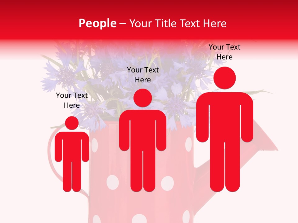 White Background Corn PowerPoint Template