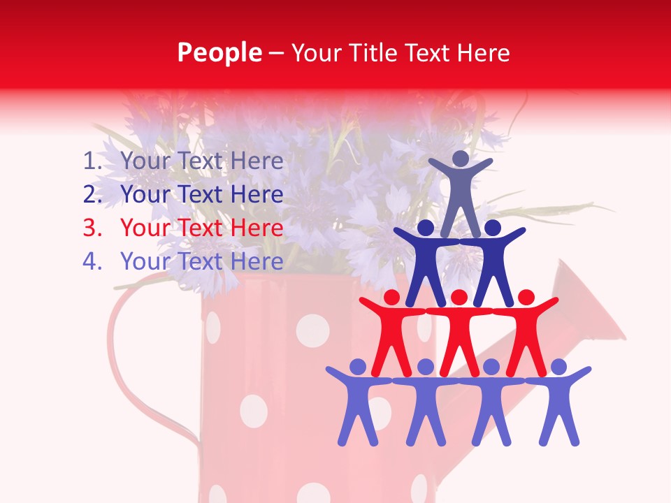 White Background Corn PowerPoint Template