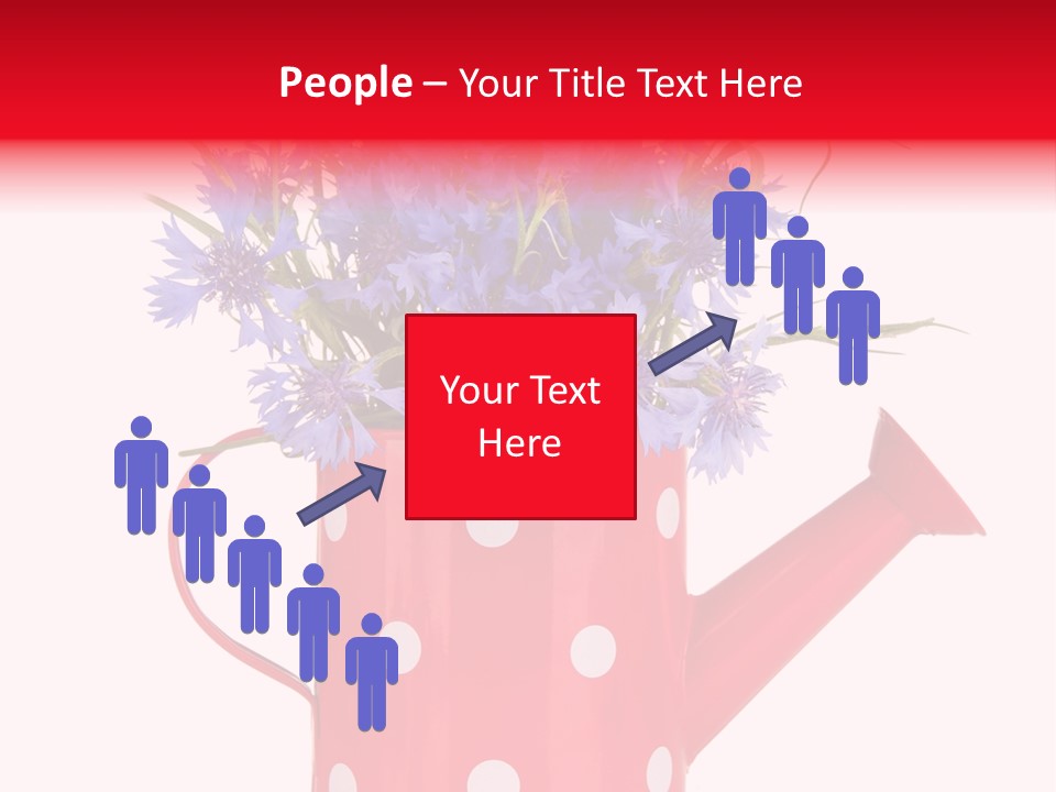 White Background Corn PowerPoint Template