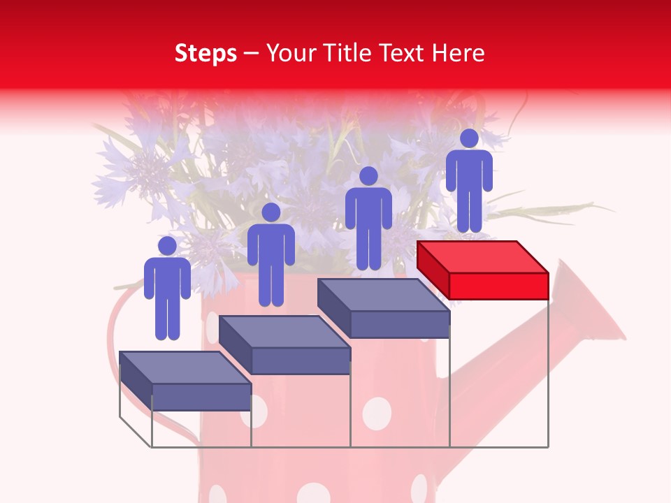 White Background Corn PowerPoint Template