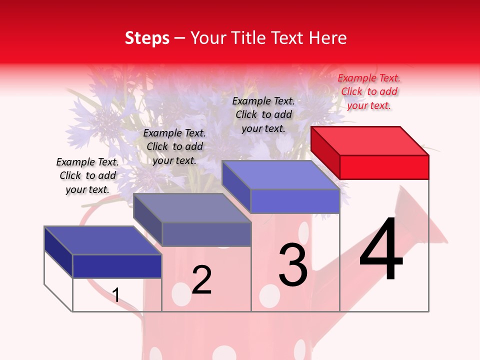 White Background Corn PowerPoint Template