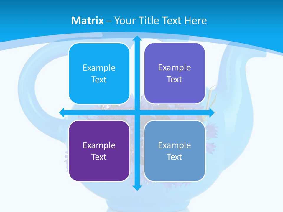 Head Stidio Flowers PowerPoint Template