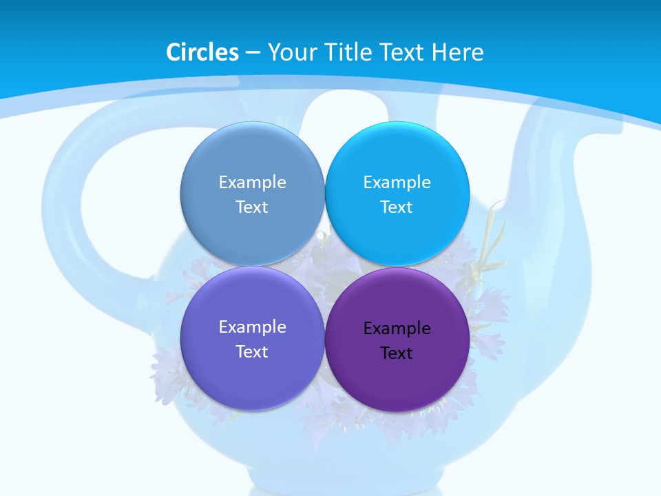 Head Stidio Flowers PowerPoint Template