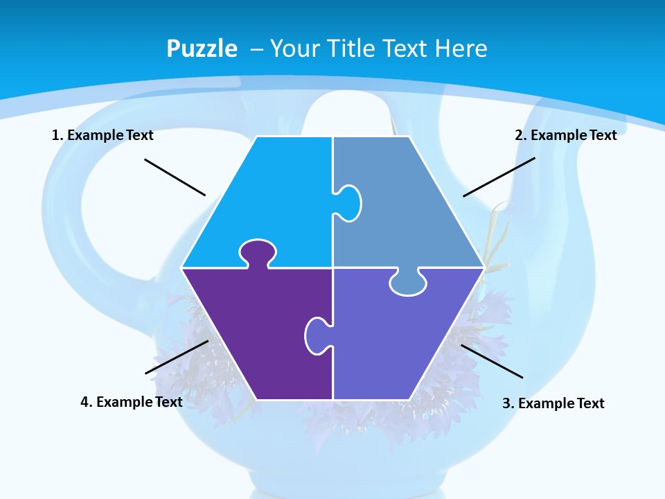 Head Stidio Flowers PowerPoint Template