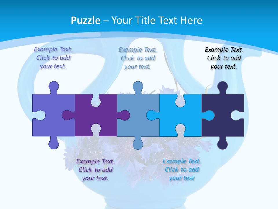 Head Stidio Flowers PowerPoint Template