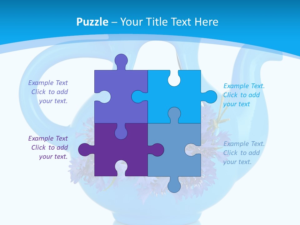 Head Stidio Flowers PowerPoint Template