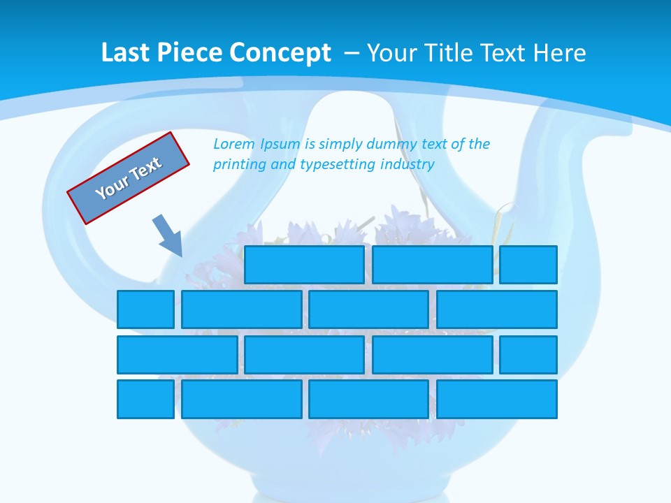 Head Stidio Flowers PowerPoint Template