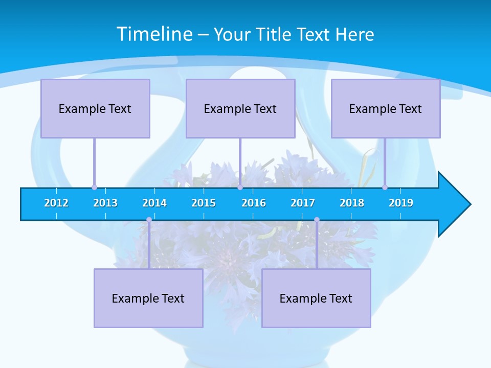Head Stidio Flowers PowerPoint Template