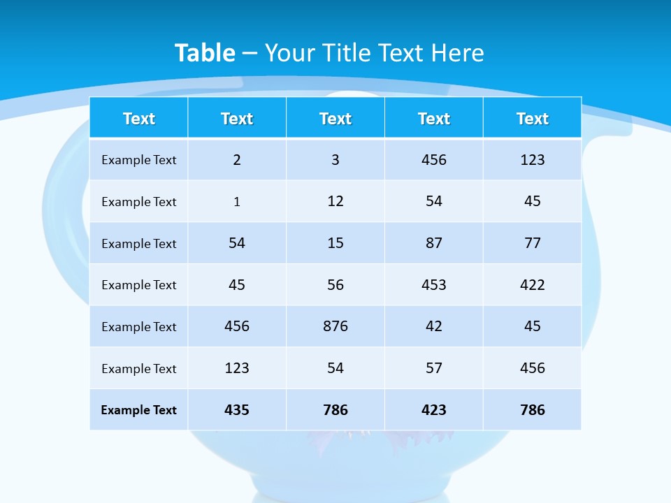 Head Stidio Flowers PowerPoint Template