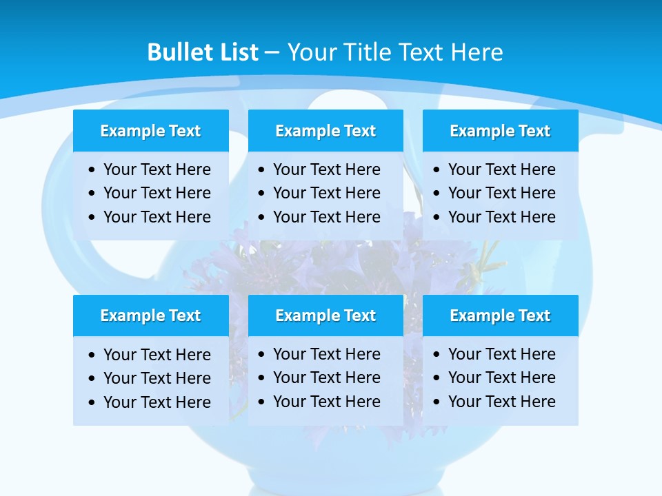 Head Stidio Flowers PowerPoint Template