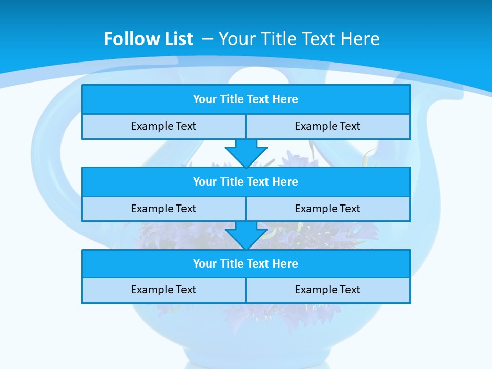 Head Stidio Flowers PowerPoint Template