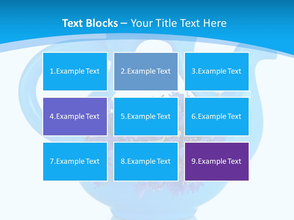 Head Stidio Flowers PowerPoint Template