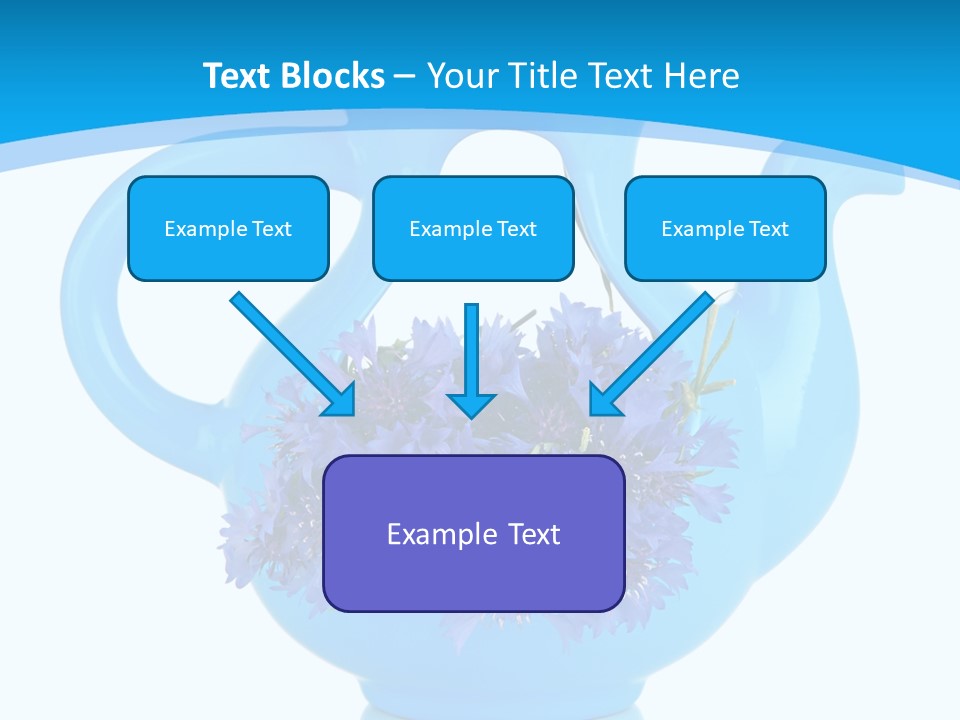 Head Stidio Flowers PowerPoint Template