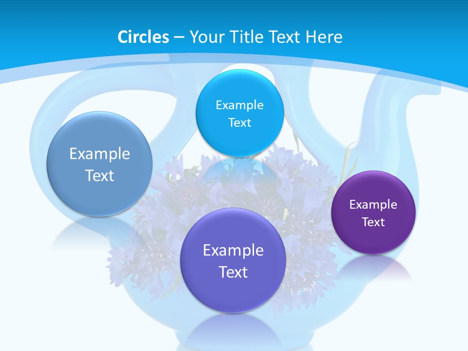 Head Stidio Flowers PowerPoint Template