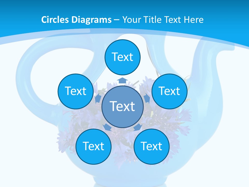 Head Stidio Flowers PowerPoint Template